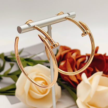 [OAK JURI]JUSTE NO DIAMOND LARGE EARRINGS