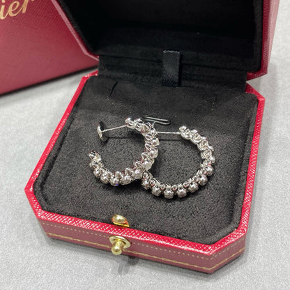[OAK JURI]CLASH FULL DIAMOND SMALL EARRINGS