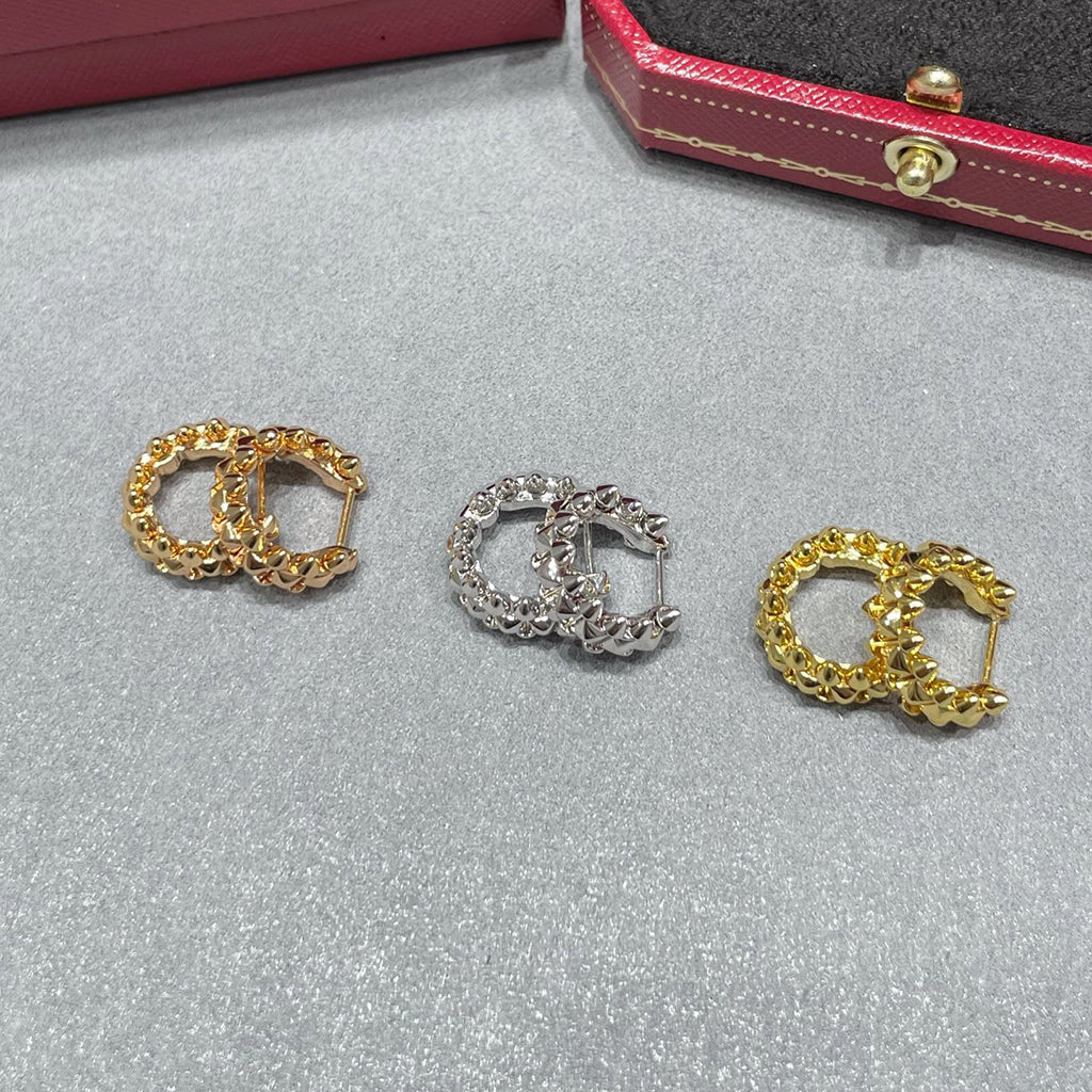 [OAK JURI]CLASH MINI HOOP EARRINGS