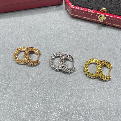 [OAK JURI]CLASH MINI HOOP EARRINGS