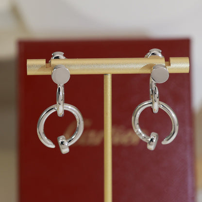 [OAK JURI]JUSTE NO DIAMOND DOUBLE EARRINGS