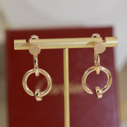 [OAK JURI]JUSTE NO DIAMOND DOUBLE EARRINGS