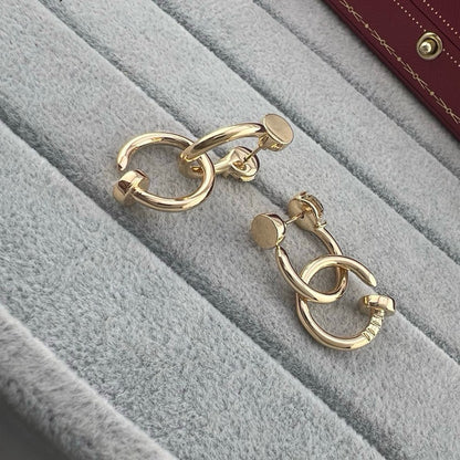 [OAK JURI]JUSTE NO DIAMOND DOUBLE EARRINGS