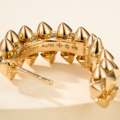 [OAK JURI]CLASH MINI HOOP EARRINGS