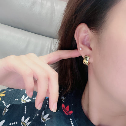[OAK JURI]PANTHERE MINI  EARRINGS