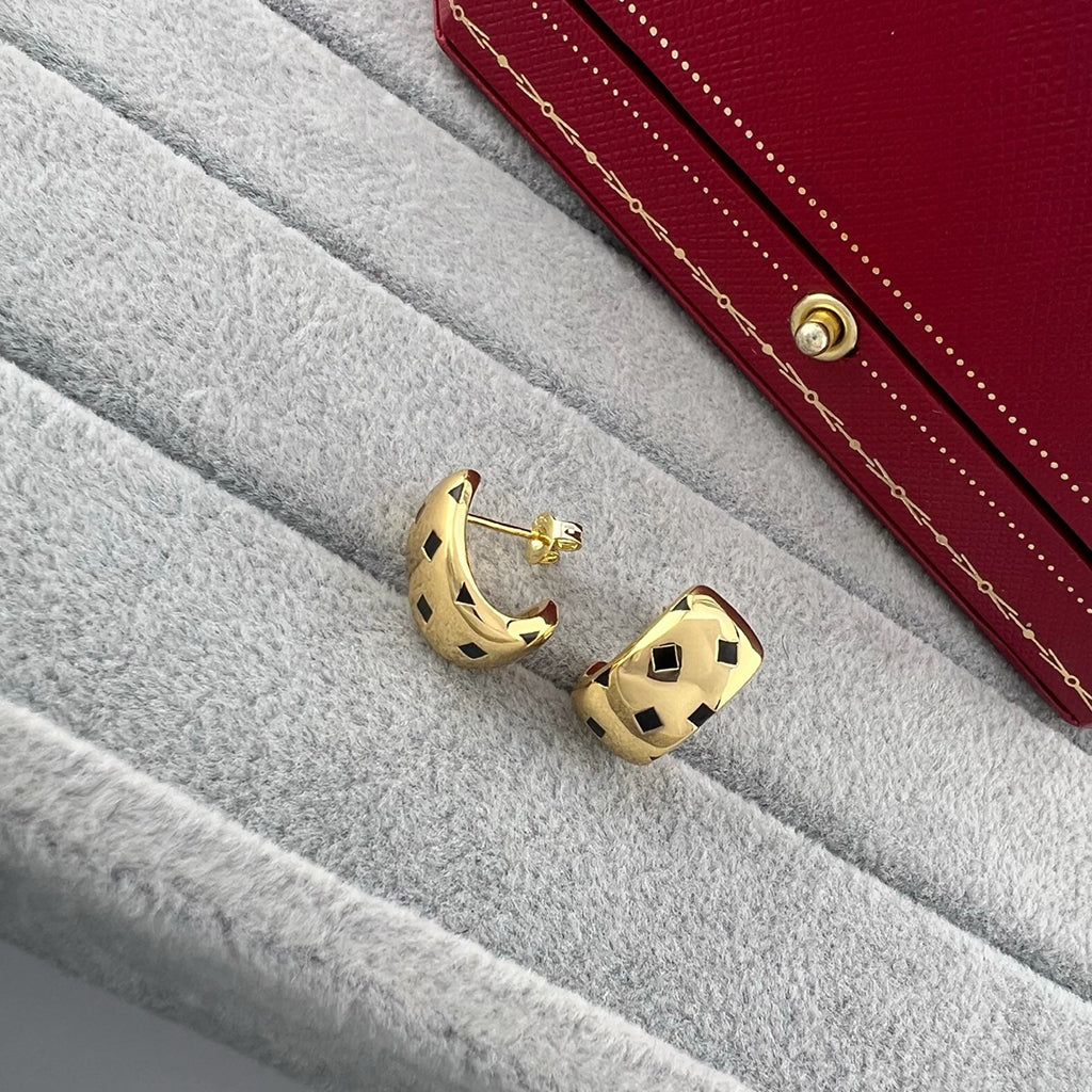 [OAK JURI]PANTHERE MINI  EARRINGS
