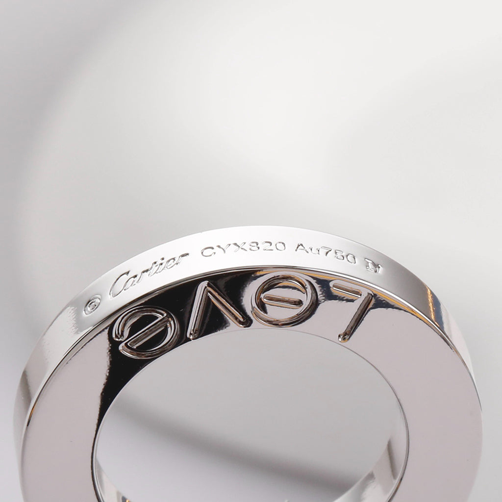 [OAK JURI]LOVE NECKLACE 16MM  FULL DIAMOND