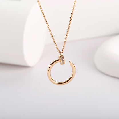 [OAK JURI]JUSTE NECKLACE FULL DIAMOND