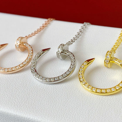 [OAK JURI]JUSTE NECKLACE FULL DIAMOND