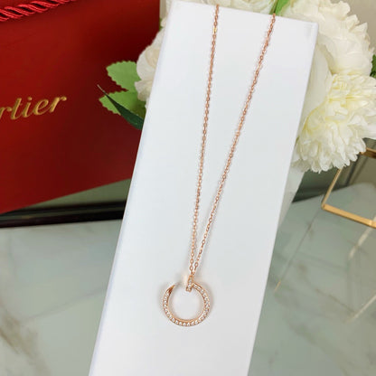 [OAK JURI]JUSTE NECKLACE FULL DIAMOND