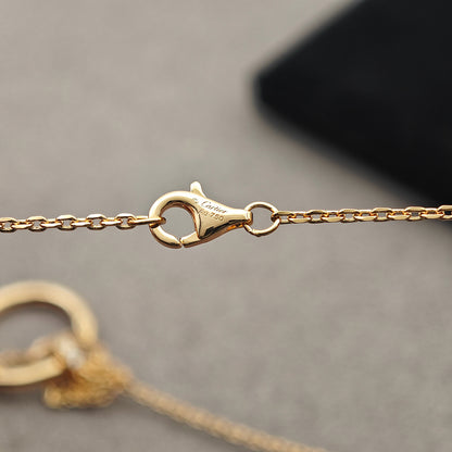 [OAK JURI]JUSTE NECKLACE HALF DIAMOND