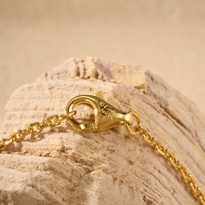 [OAK JURI]JUSTE NECKLACE HALF DIAMOND