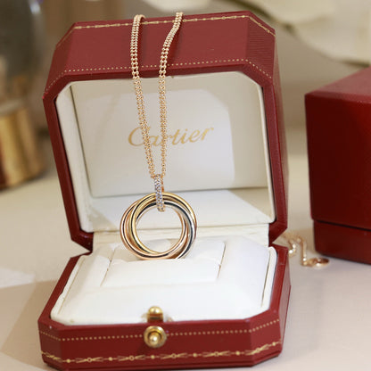 [OAK JURI]TRINITY MEDIUM  DIAMONDS NECKLACE
