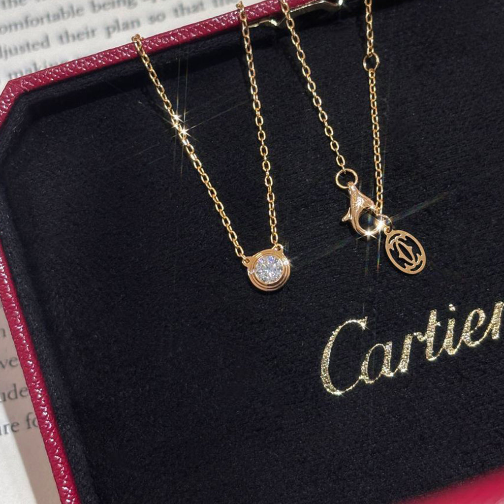 [OAK JURI]DAMOUR DIAMOND NECKLACE