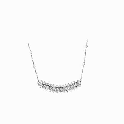 [OAK JURI]CLASH  SMALL FULL DIAMOND NECKLACE