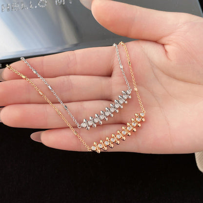 [OAK JURI]CLASH  MEDIUM DIAMOND NECKLACE