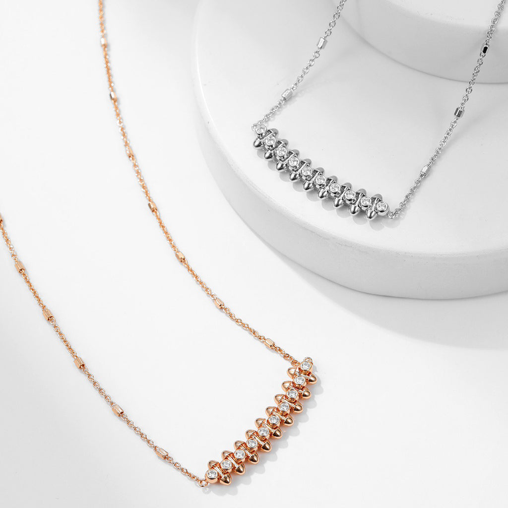 [OAK JURI]CLASH  MEDIUM DIAMOND NECKLACE
