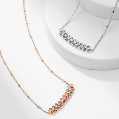 [OAK JURI]CLASH  MEDIUM DIAMOND NECKLACE
