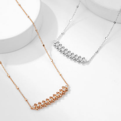 [OAK JURI]CLASH  MEDIUM DIAMOND NECKLACE