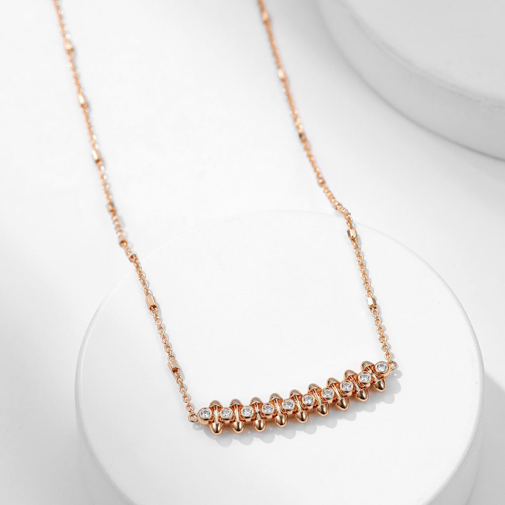[OAK JURI]CLASH  MEDIUM DIAMOND NECKLACE