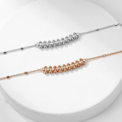 [OAK JURI]CLASH  MEDIUM DIAMOND NECKLACE