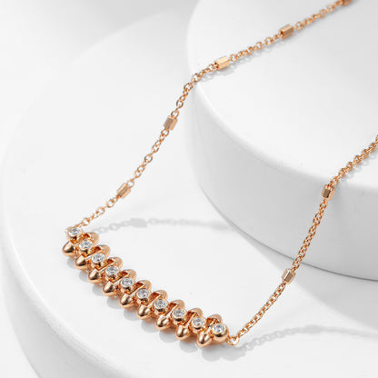 [OAK JURI]CLASH  MEDIUM DIAMOND NECKLACE