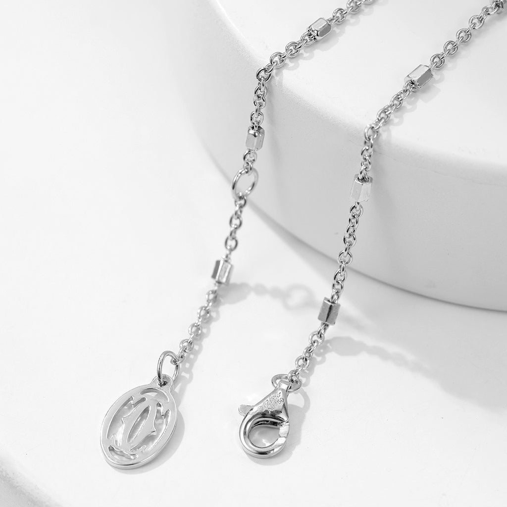 [OAK JURI]CLASH  MEDIUM DIAMOND NECKLACE