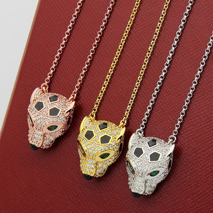[OAK JURI]PANTHERE FULL DIAMOND NECKLACE