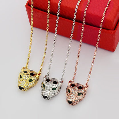 [OAK JURI]PANTHERE FULL DIAMOND NECKLACE