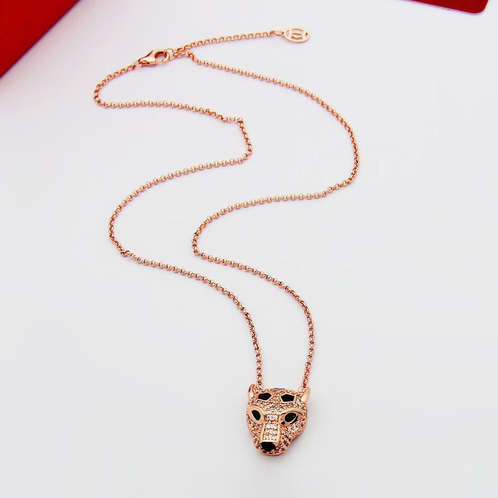 [OAK JURI]PANTHERE FULL DIAMOND NECKLACE