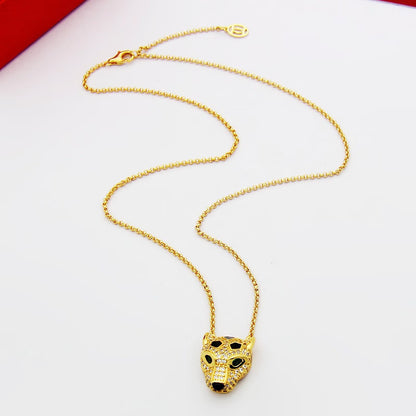 [OAK JURI]PANTHERE FULL DIAMOND NECKLACE
