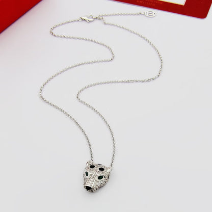 [OAK JURI]PANTHERE FULL DIAMOND NECKLACE
