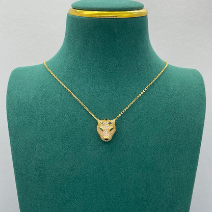 [OAK JURI]PANTHERE FULL DIAMOND NECKLACE