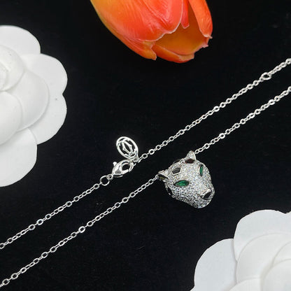 [OAK JURI]PANTHERE FULL DIAMOND NECKLACE