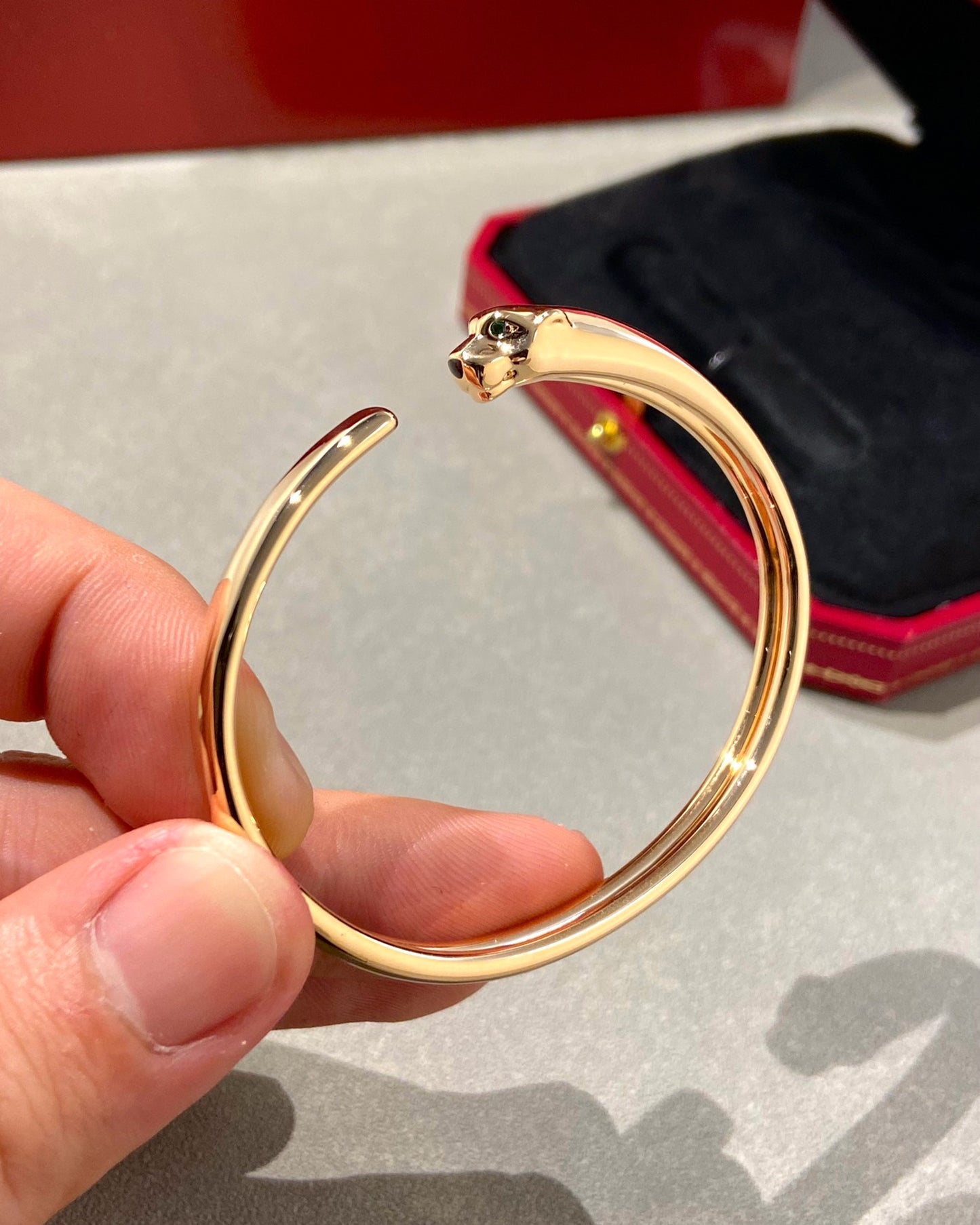 [OAK JURI]PANTHERE OPEN BRACELET