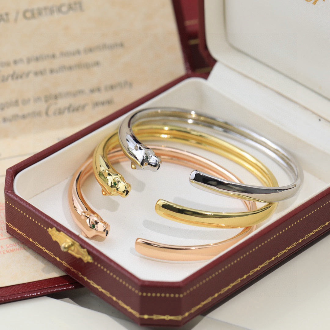 [OAK JURI]PANTHERE OPEN BRACELET
