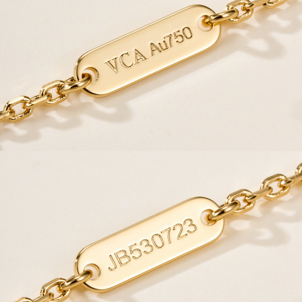 [OAK JURI]FLOWERLACE NECKLACE 5 DIAMONDS
