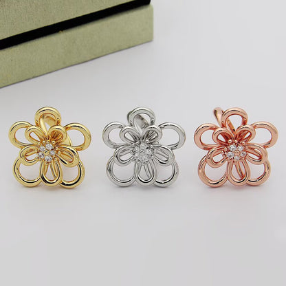 [OAK JURI] FLOWERLACE RING 5 DIAMONDS