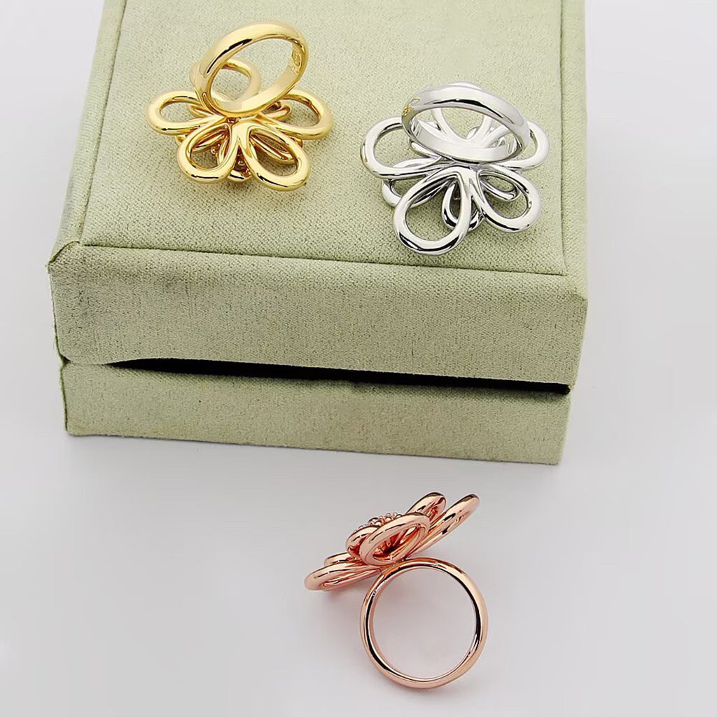 [OAK JURI] FLOWERLACE RING 5 DIAMONDS