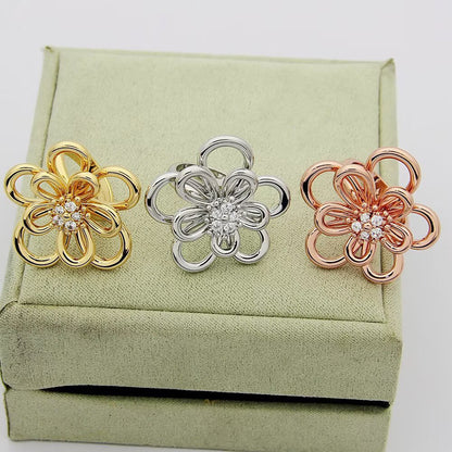 [OAK JURI] FLOWERLACE RING 5 DIAMONDS