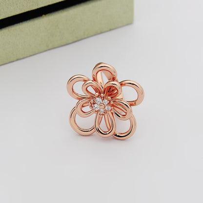[OAK JURI] FLOWERLACE RING 5 DIAMONDS