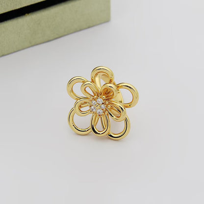 [OAK JURI] FLOWERLACE RING 5 DIAMONDS