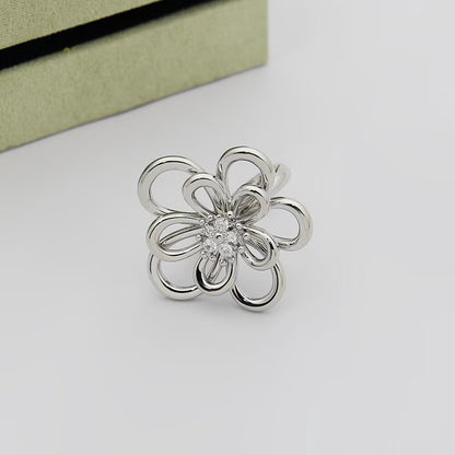 [OAK JURI] FLOWERLACE RING 5 DIAMONDS