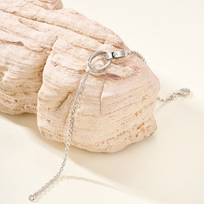 [OAK JURI]LOVE BRACELET DOUBLE RING
