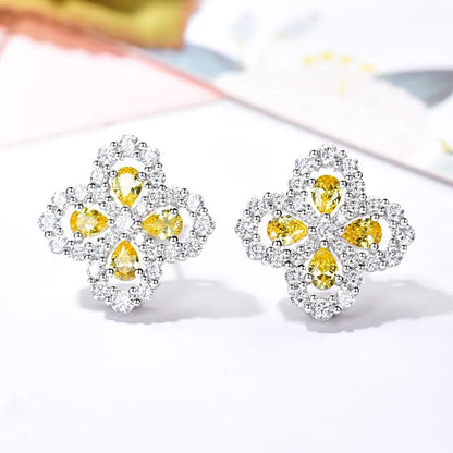 [OAK JURI]LOOP EARRINGS FULL MOTIF DIAMOND 16MM