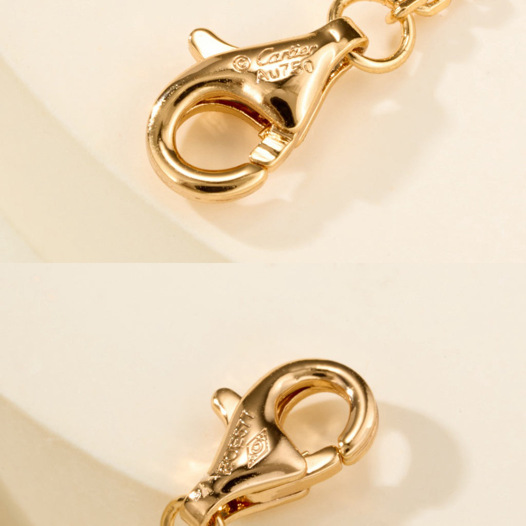 [OAK JURI]LOVE DOUBLE RING FULL DIAMOND BRACELET