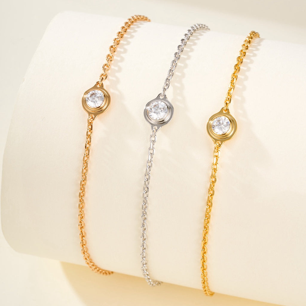 [OAK JURI]DAMOUR BRACELET 1 DIAMOND