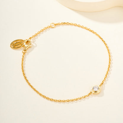 [OAK JURI]DAMOUR BRACELET 1 DIAMOND