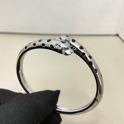[OAK JURI]PANTHERE DOUBLE HEADED OPEN BRACELET