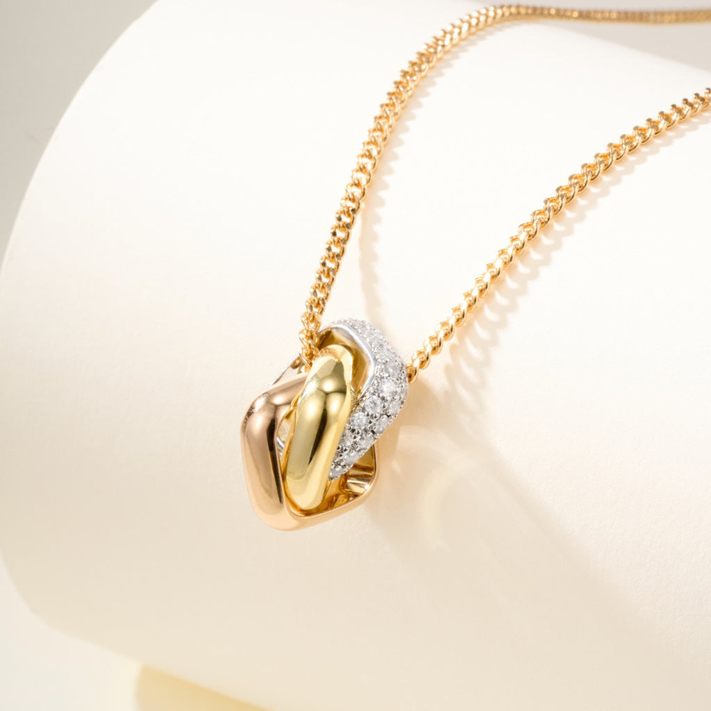 [OAK JURI]TRINITY CUSHION NECKLACE COLLECTION